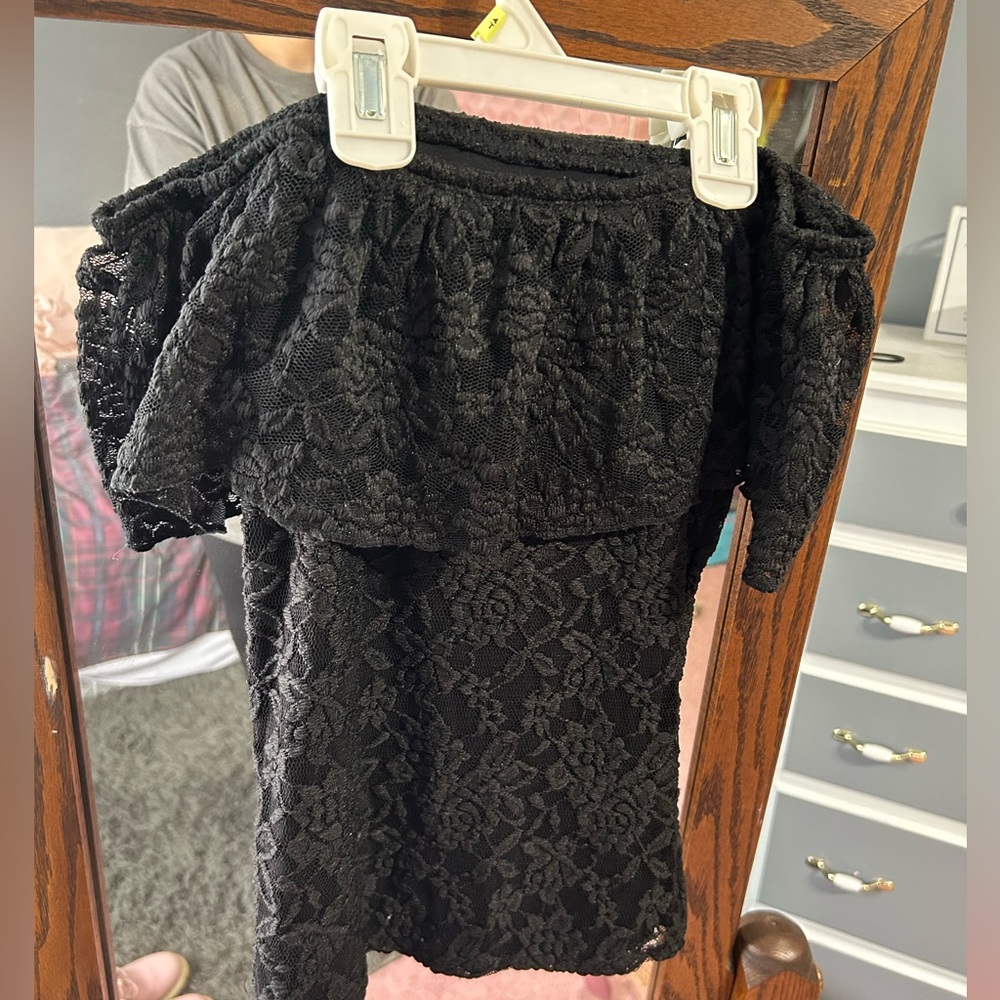 Hollister Lace Off Shoulder Top